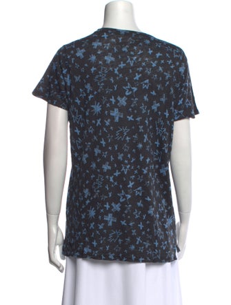 Zadig & Voltaire Linen Printed T-Shirt