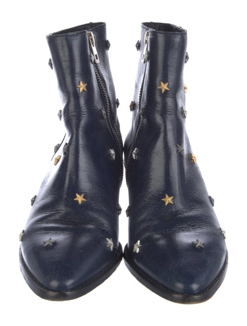 Zadig & Voltaire Leather Moto Boots