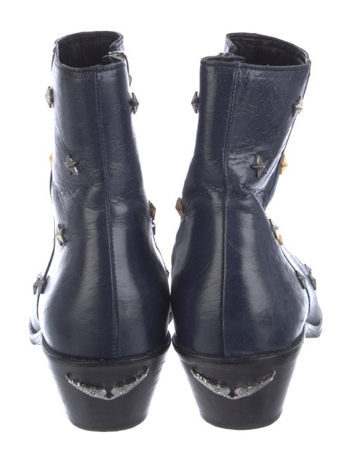 Zadig & Voltaire Leather Moto Boots