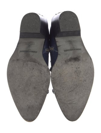 Zadig & Voltaire Leather Moto Boots