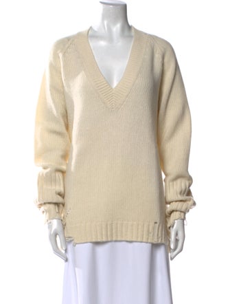Zadig & Voltaire Merino Wool V-Neck Sweater