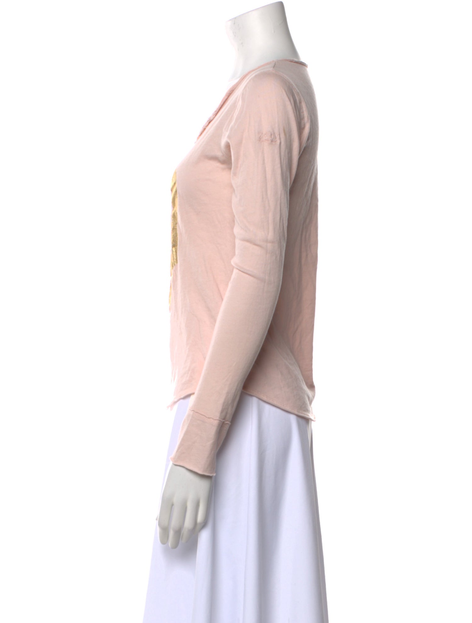 Zadig & Voltaire V-Neck Long Sleeve Top