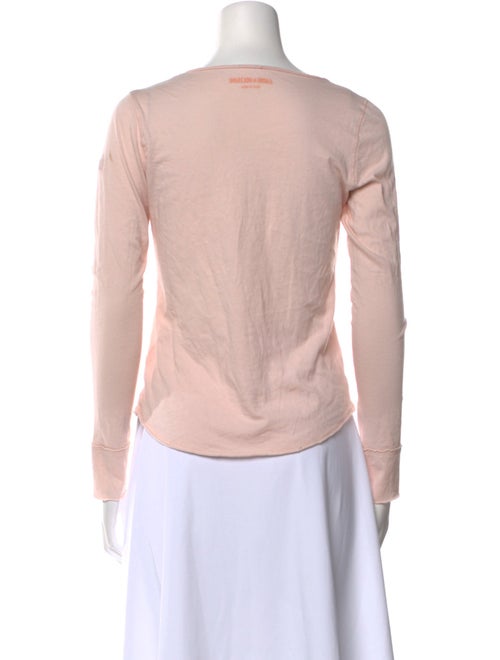 Zadig & Voltaire V-Neck Long Sleeve Top