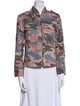 Zadig & Voltaire Floral Print Utility Jacket