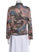 Zadig & Voltaire Floral Print Utility Jacket