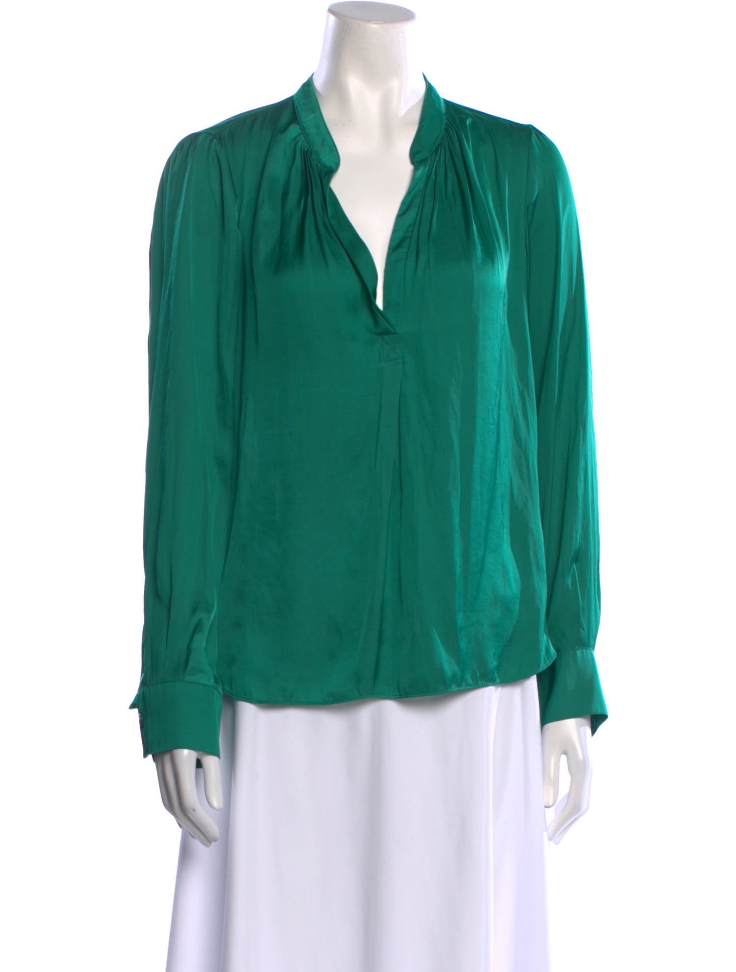 Zadig & Voltaire V-Neck Long Sleeve Blouse