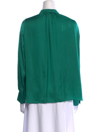 Zadig & Voltaire V-Neck Long Sleeve Blouse