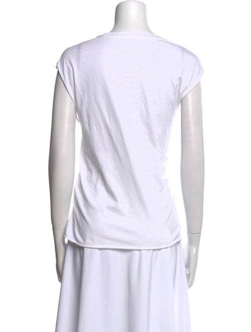 Zadig & Voltaire Graphic Print Bateau Neckline T-Shirt