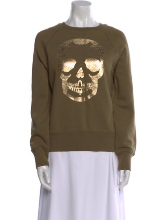 Zadig & Voltaire Graphic Print Crew Neck Sweatshirt