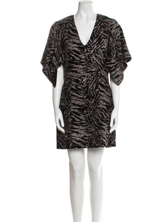 Zadig & Voltaire Printed Mini Dress