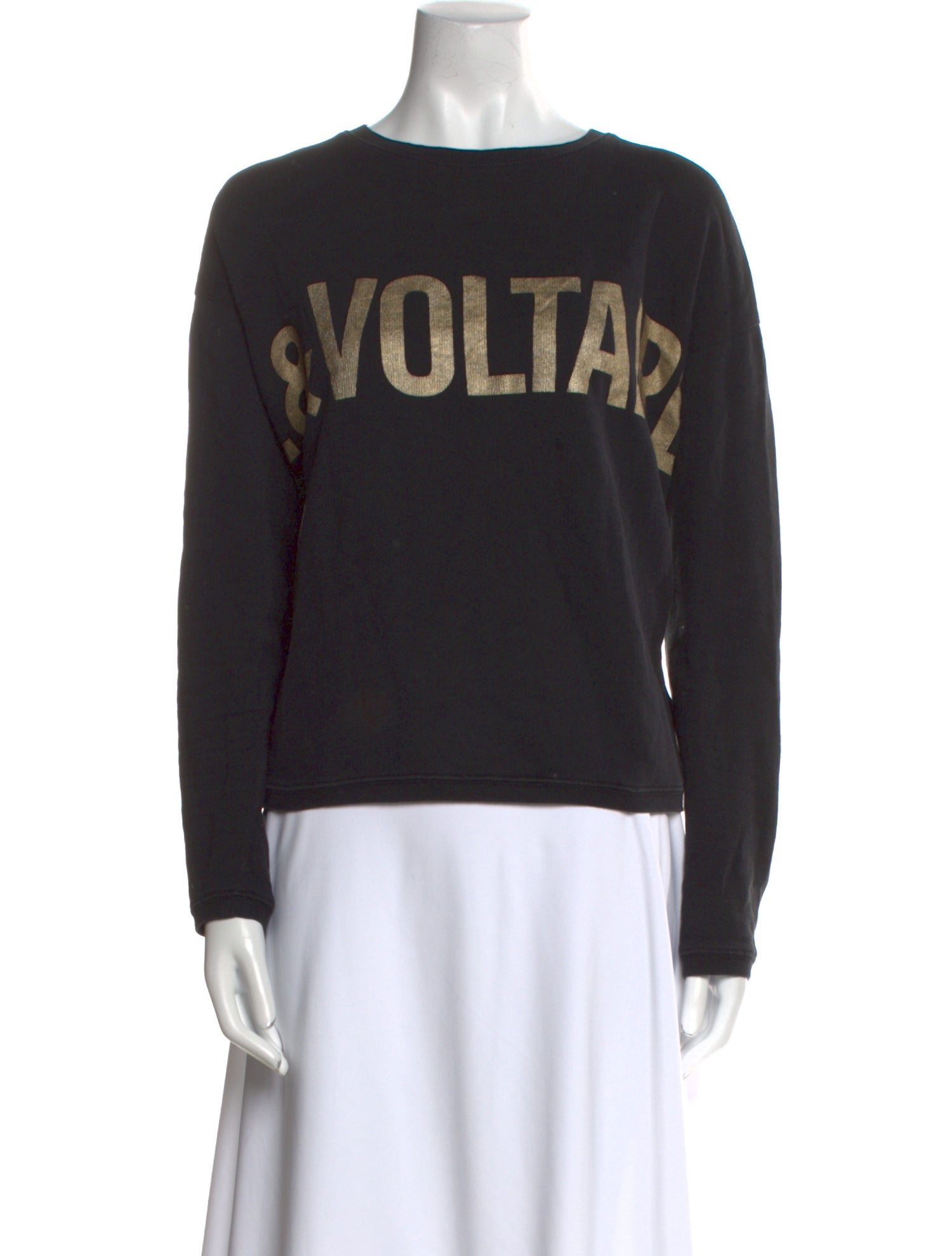 Zadig & Voltaire Graphic Print Crew Neck Sweatshirt
