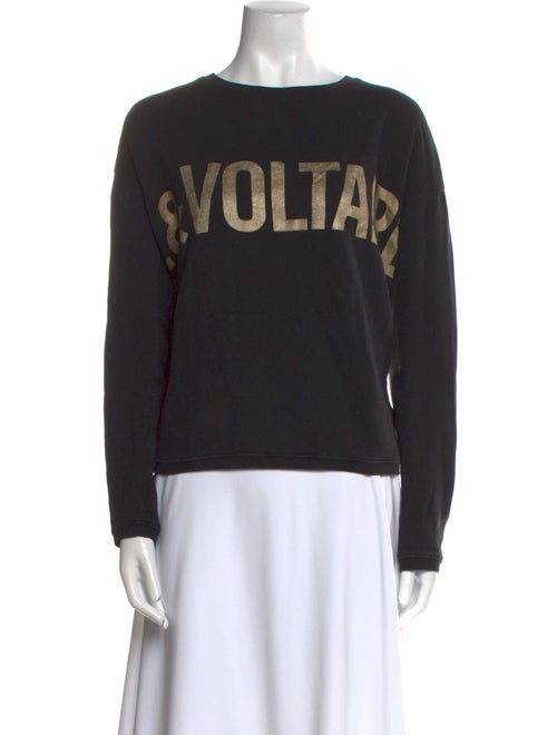 Zadig & Voltaire Graphic Print Crew Neck Sweatshirt