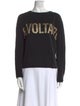 Zadig & Voltaire Graphic Print Crew Neck Sweatshirt