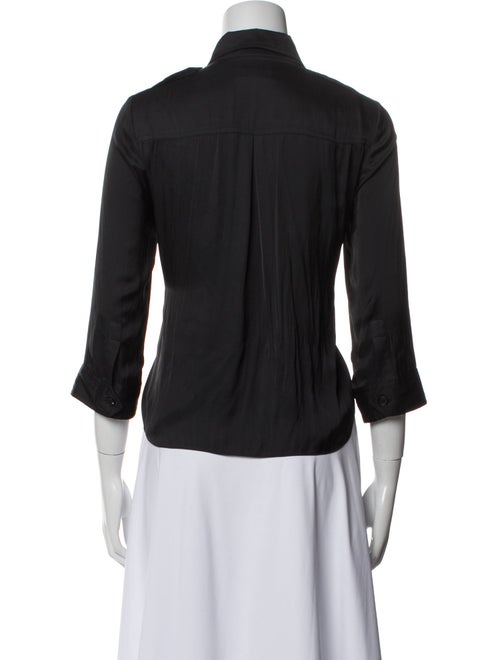 Zadig & Voltaire Three-Quarter Sleeve Button-Up Top