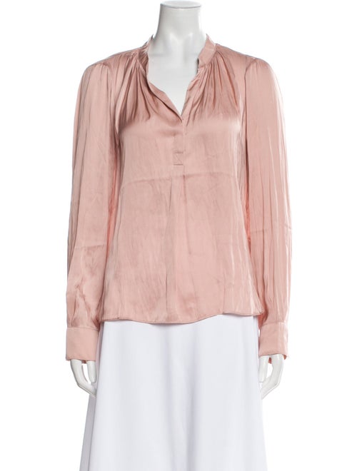 Zadig & Voltaire V-Neck Long Sleeve Blouse