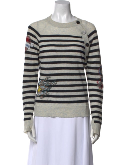 Zadig & Voltaire Cashmere Striped Sweater