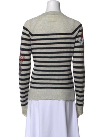 Zadig & Voltaire Cashmere Striped Sweater