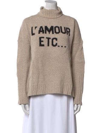 Zadig & Voltaire Merino Wool Graphic Print Sweater