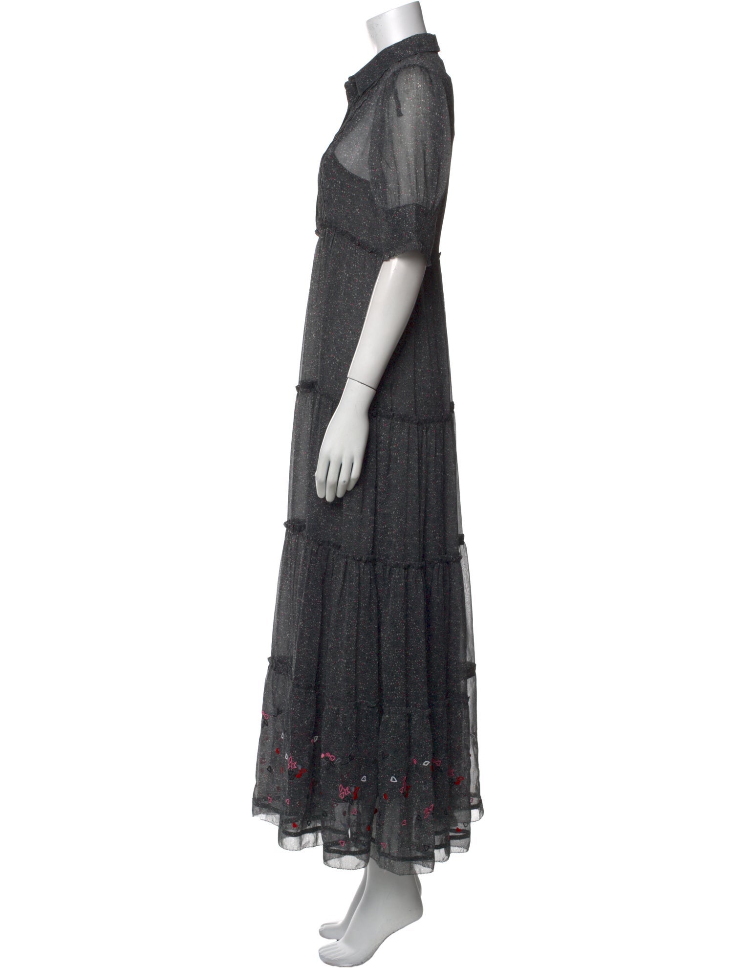 Zadig & Voltaire Printed Long Dress