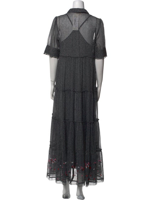Zadig & Voltaire Printed Long Dress