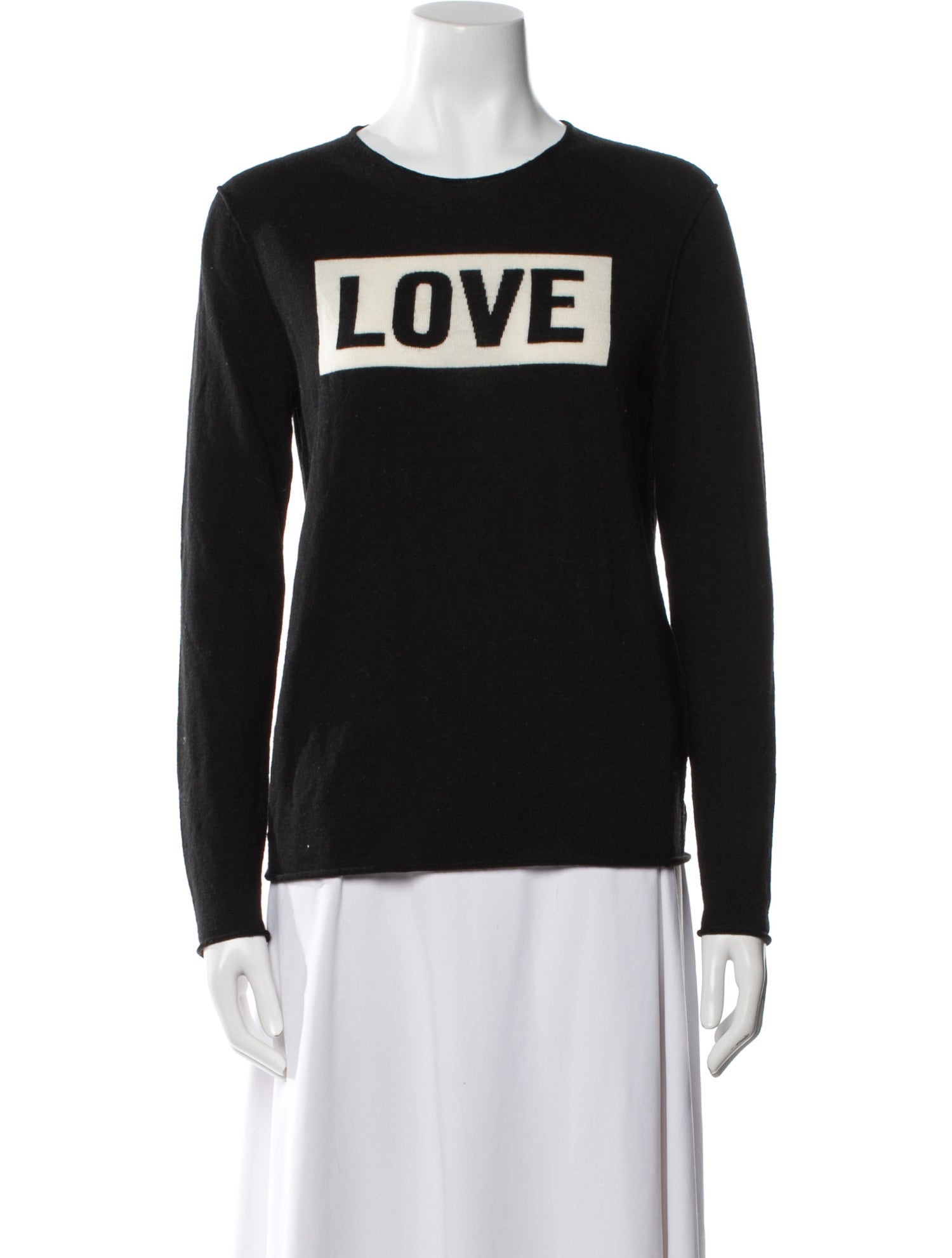 Zadig & Voltaire Merino Wool Graphic Print Sweater