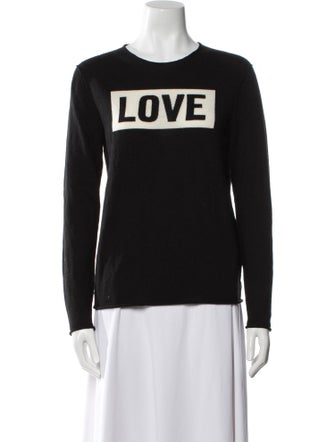 Zadig & Voltaire Merino Wool Graphic Print Sweater