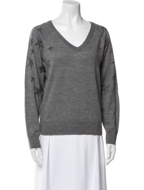 Zadig & Voltaire Merino Wool V-Neck Sweater