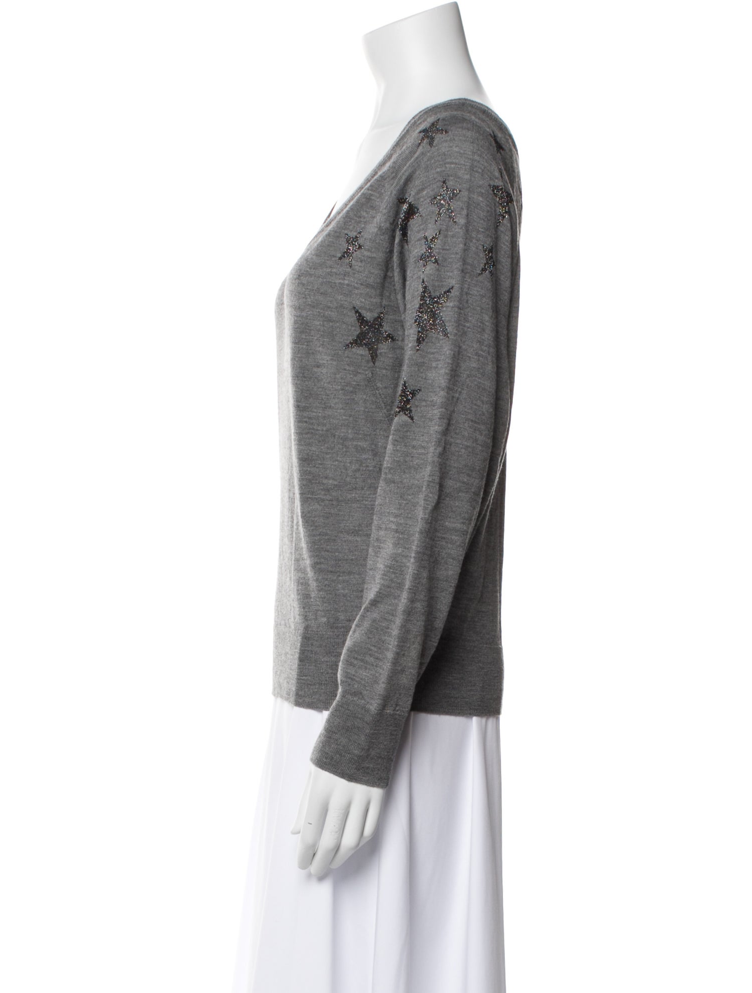 Zadig & Voltaire Merino Wool V-Neck Sweater