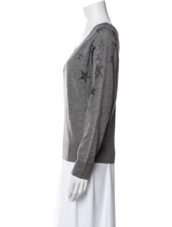 Zadig & Voltaire Merino Wool V-Neck Sweater