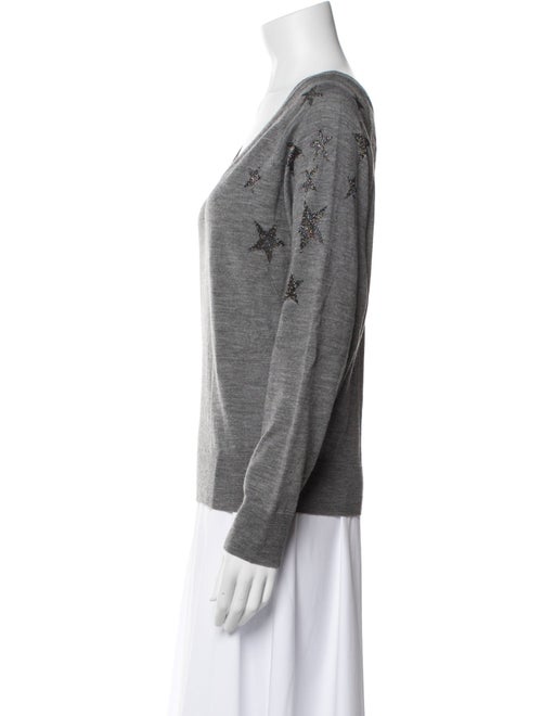 Zadig & Voltaire Merino Wool V-Neck Sweater