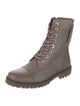 Zadig & Voltaire Leather Combat Boots