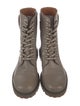 Zadig & Voltaire Leather Combat Boots