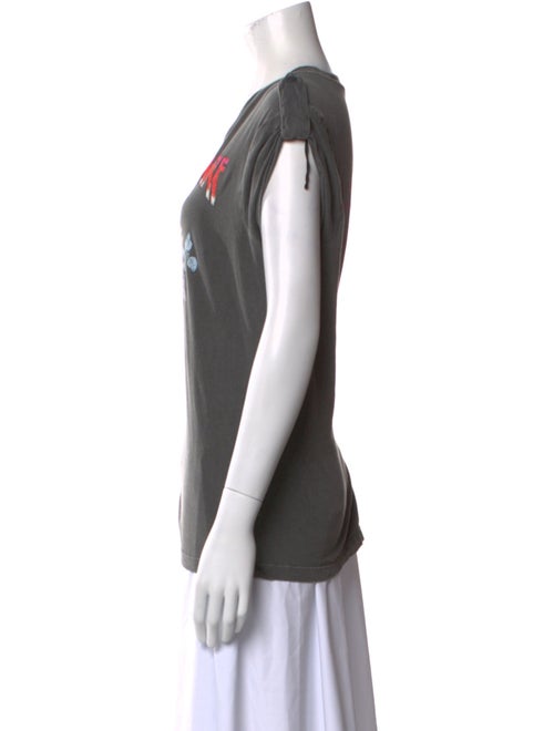 Zadig & Voltaire Graphic Print Crew Neck T-Shirt