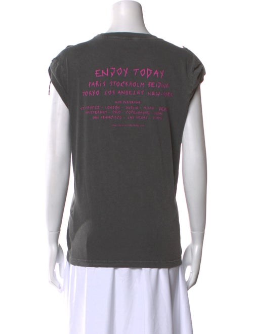 Zadig & Voltaire Graphic Print Crew Neck T-Shirt