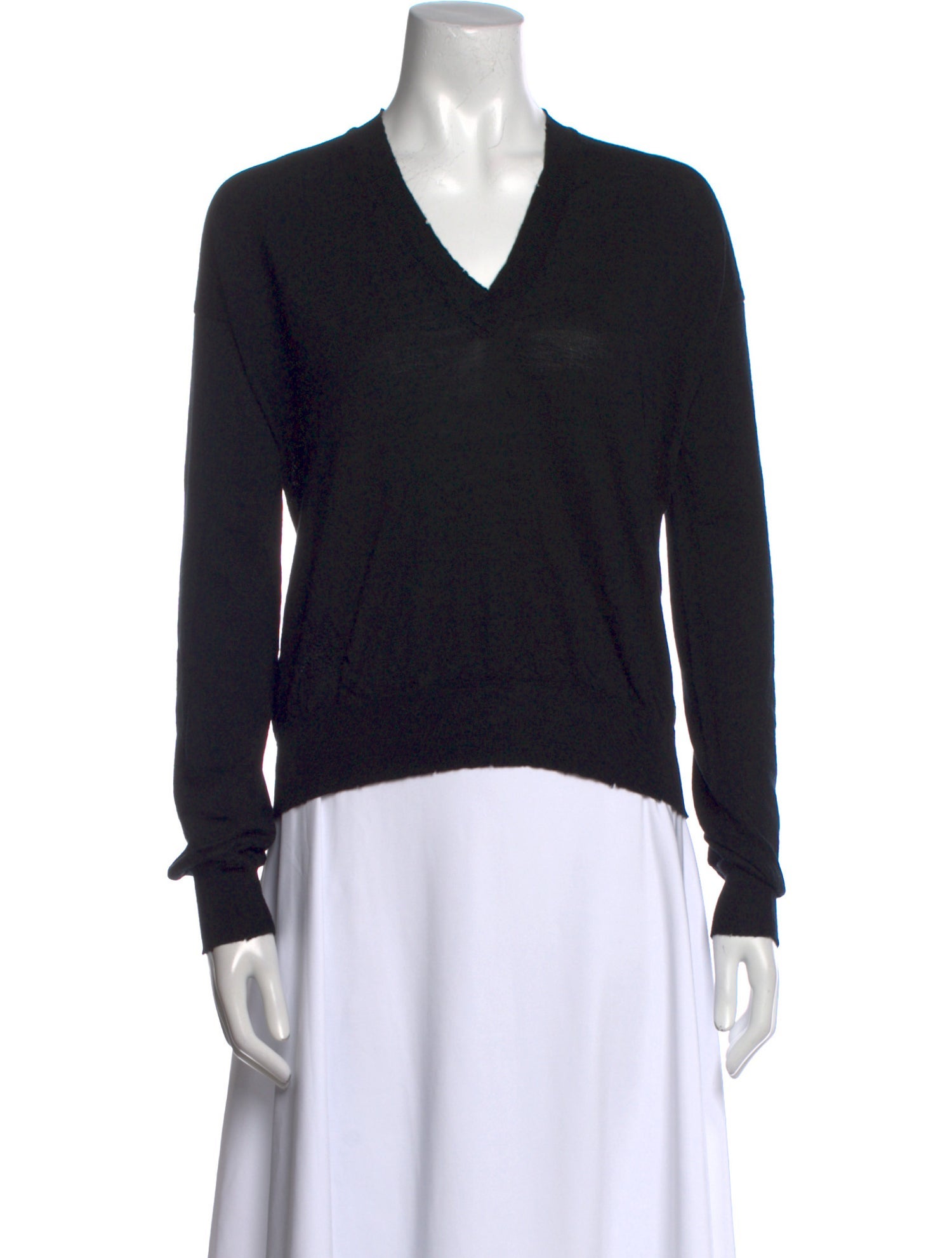 Zadig & Voltaire V-Neck Long Sleeve Top