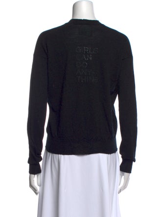 Zadig & Voltaire V-Neck Long Sleeve Top