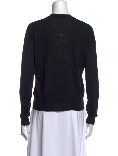 Zadig & Voltaire V-Neck Long Sleeve Top