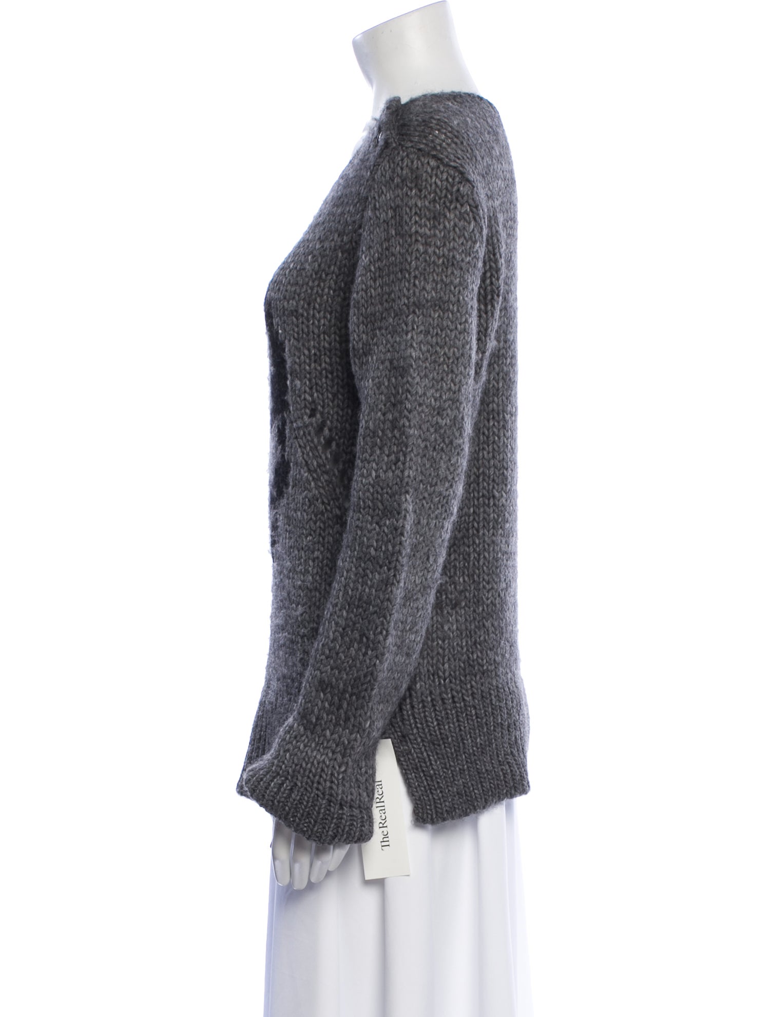 Zadig & Voltaire Graphic Print Scoop Neck Sweater