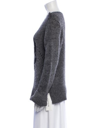 Zadig & Voltaire Graphic Print Scoop Neck Sweater