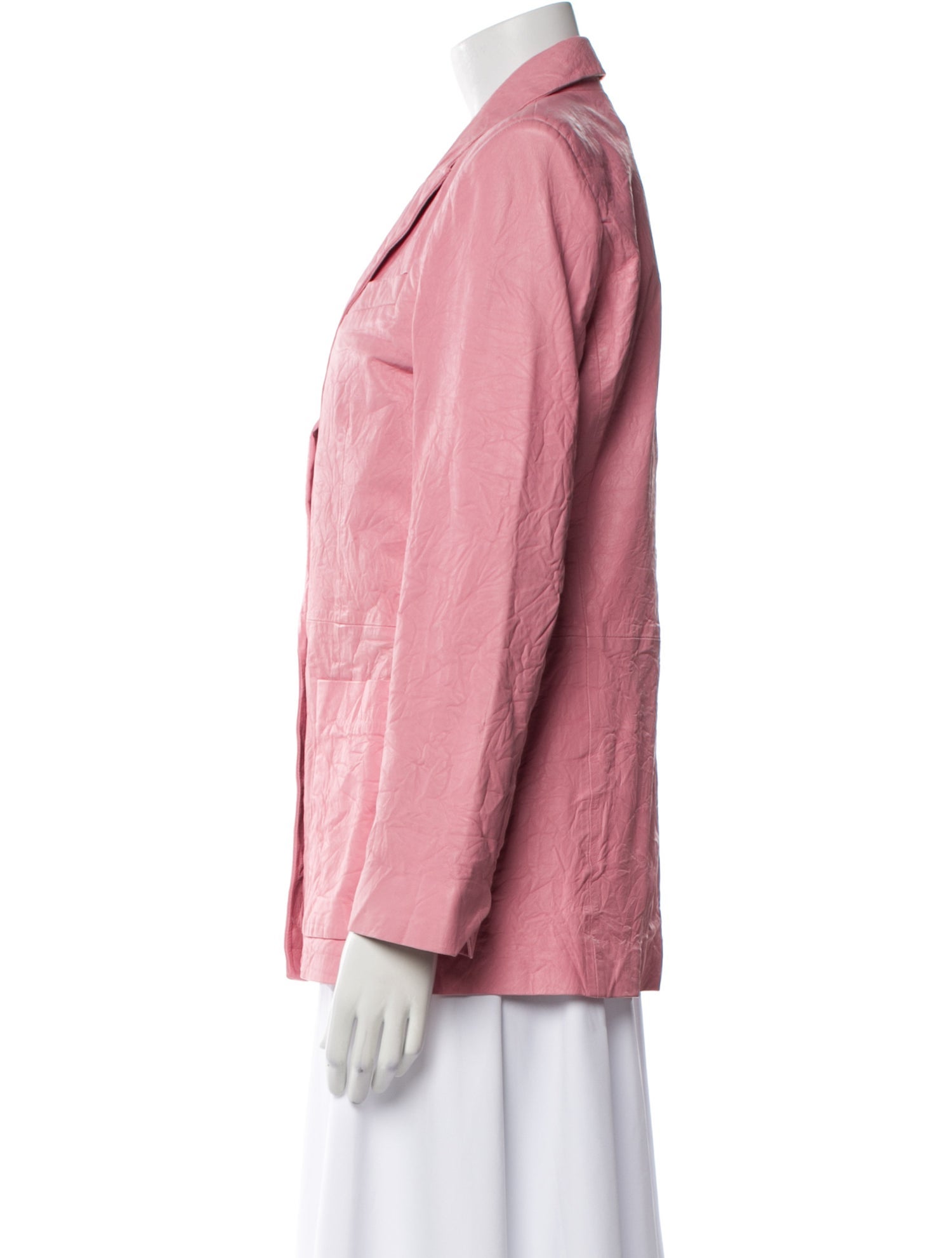 Zadig & Voltaire Lamb Leather Blazer