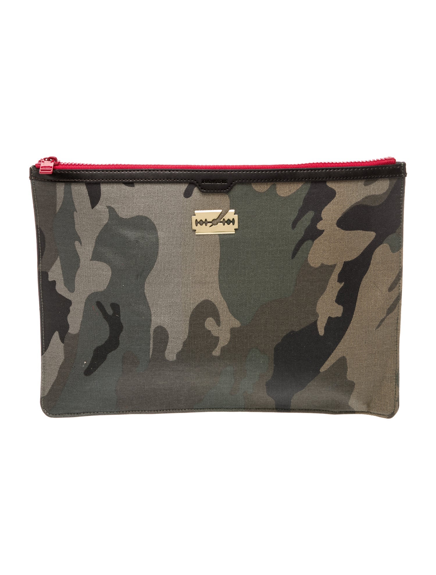 Zadig & Voltaire Canvas Clutch