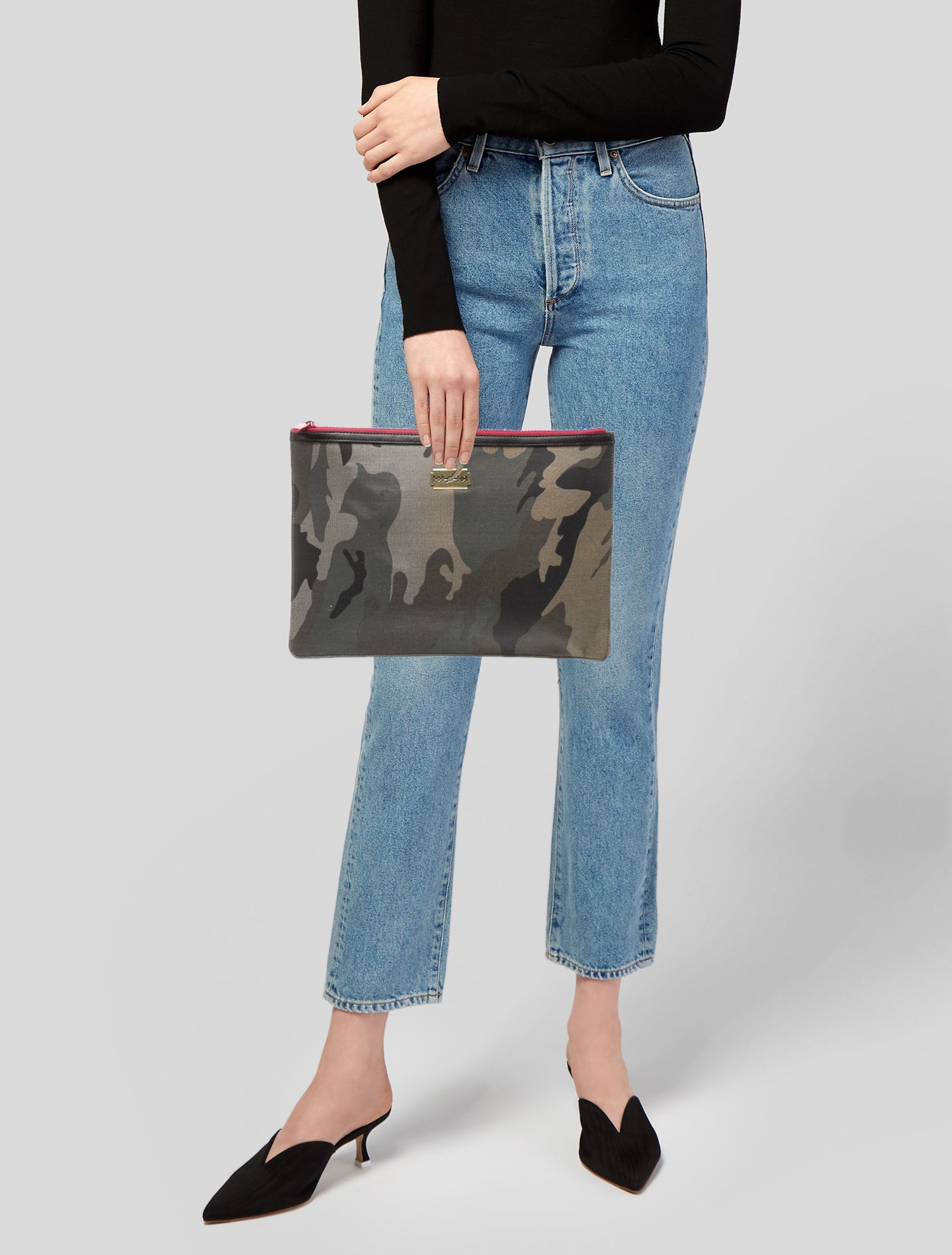Zadig & Voltaire Canvas Clutch