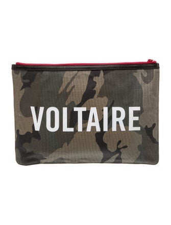 Zadig & Voltaire Canvas Clutch