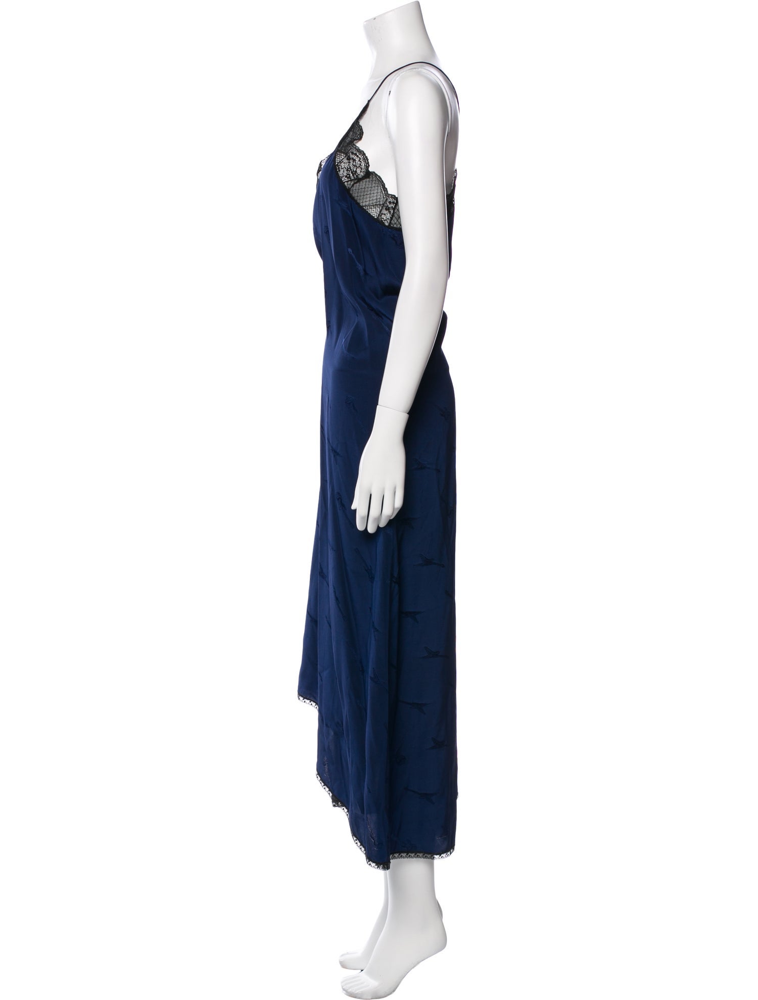 Zadig & Voltaire Silk Long Dress w/ Tags