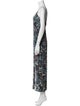 Zadig & Voltaire Floral Print Long Dress