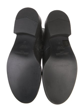 Zadig & Voltaire Leather Studded Accents Chelsea Boots