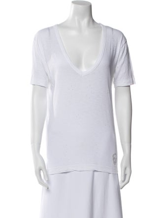 Zadig & Voltaire V-Neck Short Sleeve T-Shirt