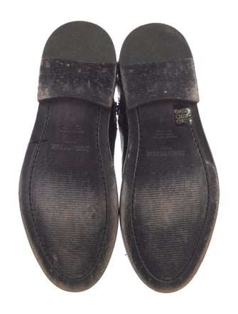 Zadig & Voltaire Leather Combat Boots
