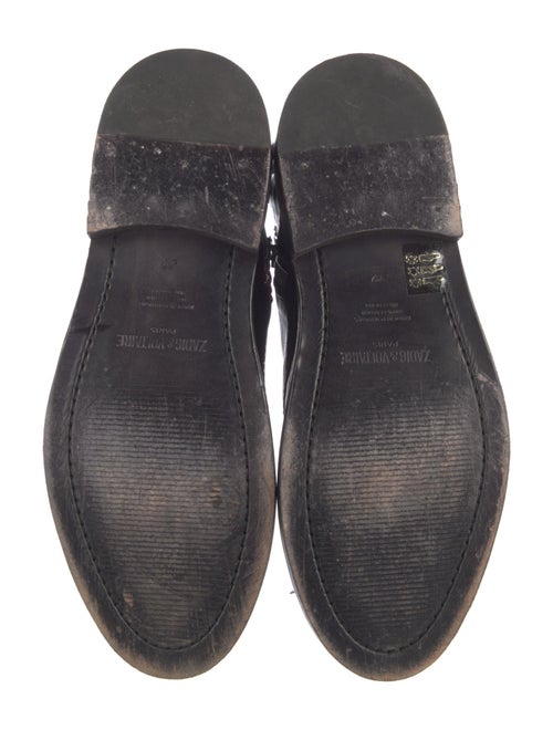 Zadig & Voltaire Leather Combat Boots