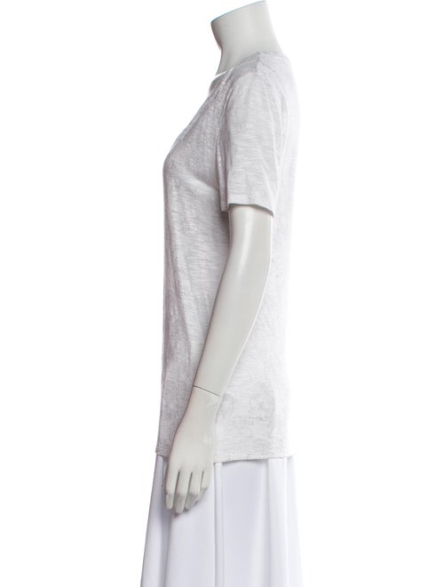 Zadig & Voltaire Scoop Neck Short Sleeve T-Shirt